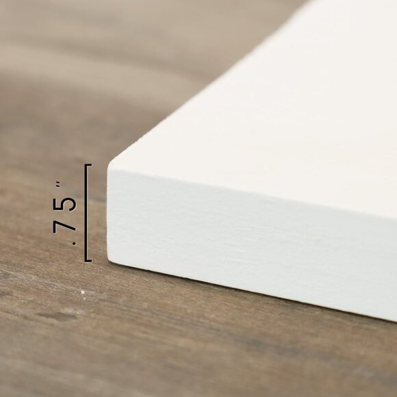 Joy With Snowflake- Solid Wood Wall Sign - Christmas Decoration - Picture 4 of 5